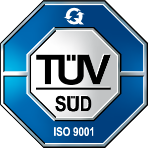 TÜV SÜD ISO 9001 Logo